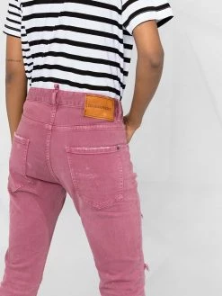 Dsquared2 Bon Rapport Coût-Efficacité Jean skinny à effet usé jeans skinny femme 14 Dsquared2 jean skinny à effet usé