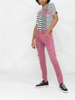 Dsquared2 Bon Rapport Coût-Efficacité Jean skinny à effet usé jeans skinny femme 15 Dsquared2 jean skinny à effet usé