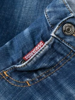 Dsquared2 qualité absolue Jean skinny à effet usé jeans skinny femme 16 Dsquared2 jean skinny à effet usé