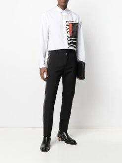 Dsquared2 pantalon slim à détails de clous