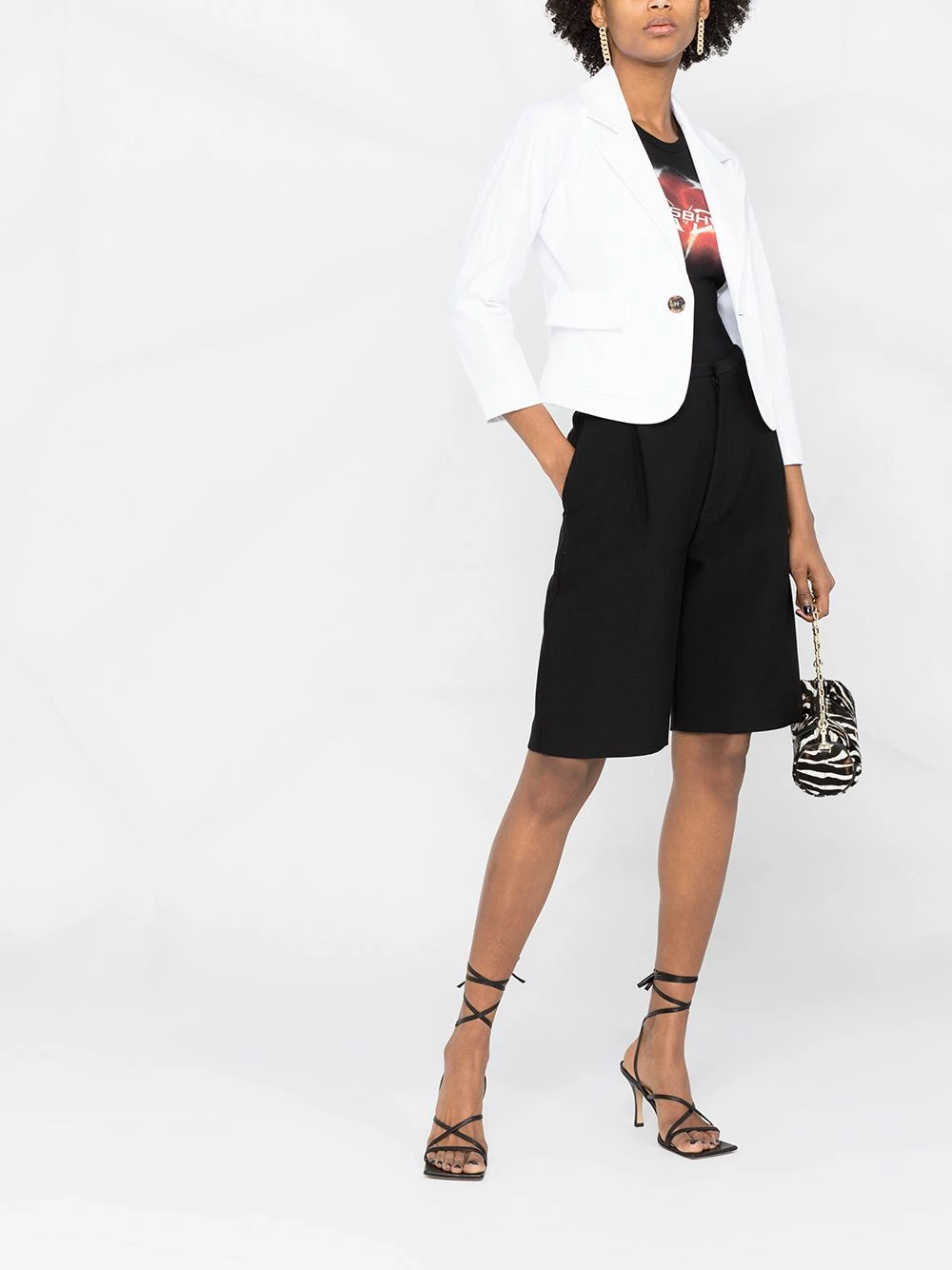 Dsquared2 Prix Discount Blazer à manches crop blazers femme 4 Dsquared2 blazer à manches crop