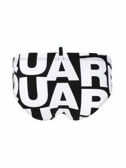 Dsquared2 short de bain à logo imprimé