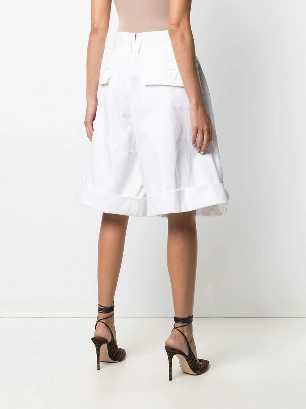 Dsquared2 Bermuda à coupe ample Prix Allégé bermudas femme 6 Dsquared2 bermuda à coupe ample