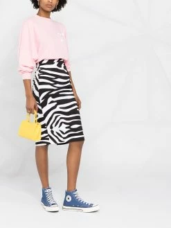 Dsquared2 jupe crayon à motif animalier