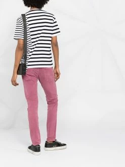 Dsquared2 t-shirt rayé asymétrique