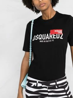 Dsquared2 t-shirt à logo imprimé
