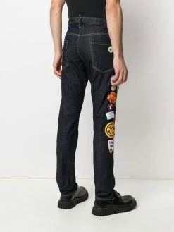 Dsquared2 jean slim à détail de patch