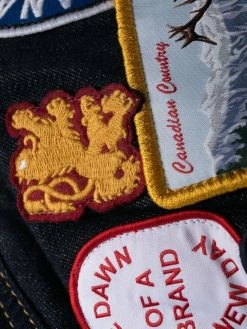 Dsquared2 veste en jean à détail de patch