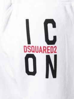 Dsquared2 bermuda de sport à logo imprimé