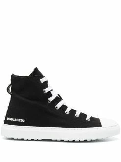 Dsquared2 baskets montantes à logo imprimé