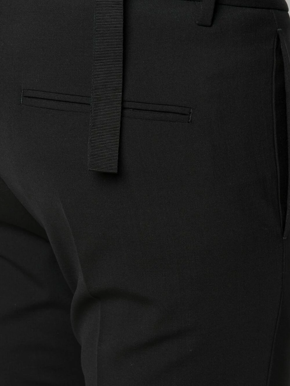 Dsquared2 Prix Favorable Pantalon Dan en laine pantalons droits homme 7 Dsquared2 pantalon Dan en laine