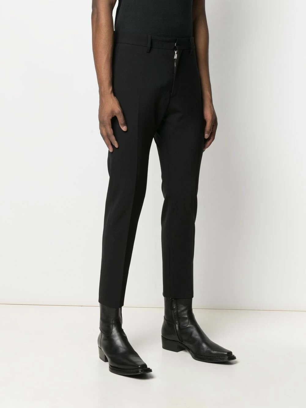 Dsquared2 Prix Favorable Pantalon Dan en laine pantalons droits homme 5 Dsquared2 pantalon Dan en laine