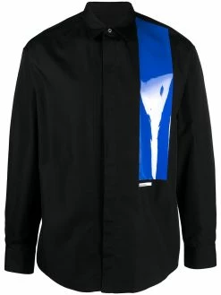 Dsquared2 chemise à empiècements contrastants