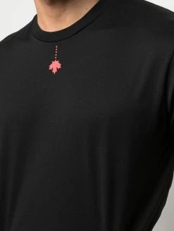 Dsquared2 t-shirt à imprimé feuille d'érable