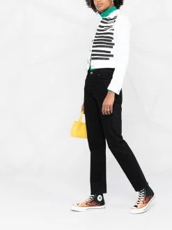 Première Qualité Dsquared2 Veste en jean à rayures vestes en jean femme 13 Dsquared2 veste en jean à rayures