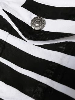 Première Qualité Dsquared2 Veste en jean à rayures vestes en jean femme 17 Dsquared2 veste en jean à rayures