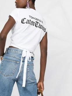 Dsquared2 t-shirt à slogan imprimé