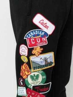 Dsquared2 Prix Gelé Pantalon de jogging à logo imprimé pantalons de survêtement homme 11 Dsquared2 pantalon de jogging à logo imprimé
