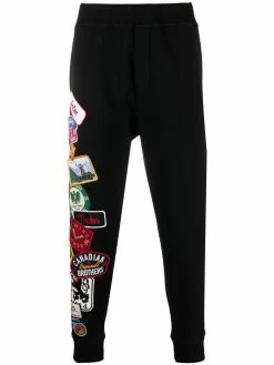 Dsquared2 pantalon de jogging à logo imprimé