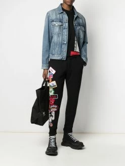 Dsquared2 pantalon de jogging à logo imprimé