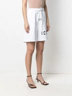 Dsquared2 Short de jogging à logo Icon imprimé En promotion shorts de sport femme 9 Dsquared2 short de jogging à logo Icon imprimé