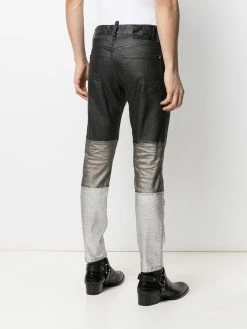 Dsquared2 Jean slim à design à empiècements Prix Imbattable denim homme 12 Dsquared2 jean slim à design à empiècements