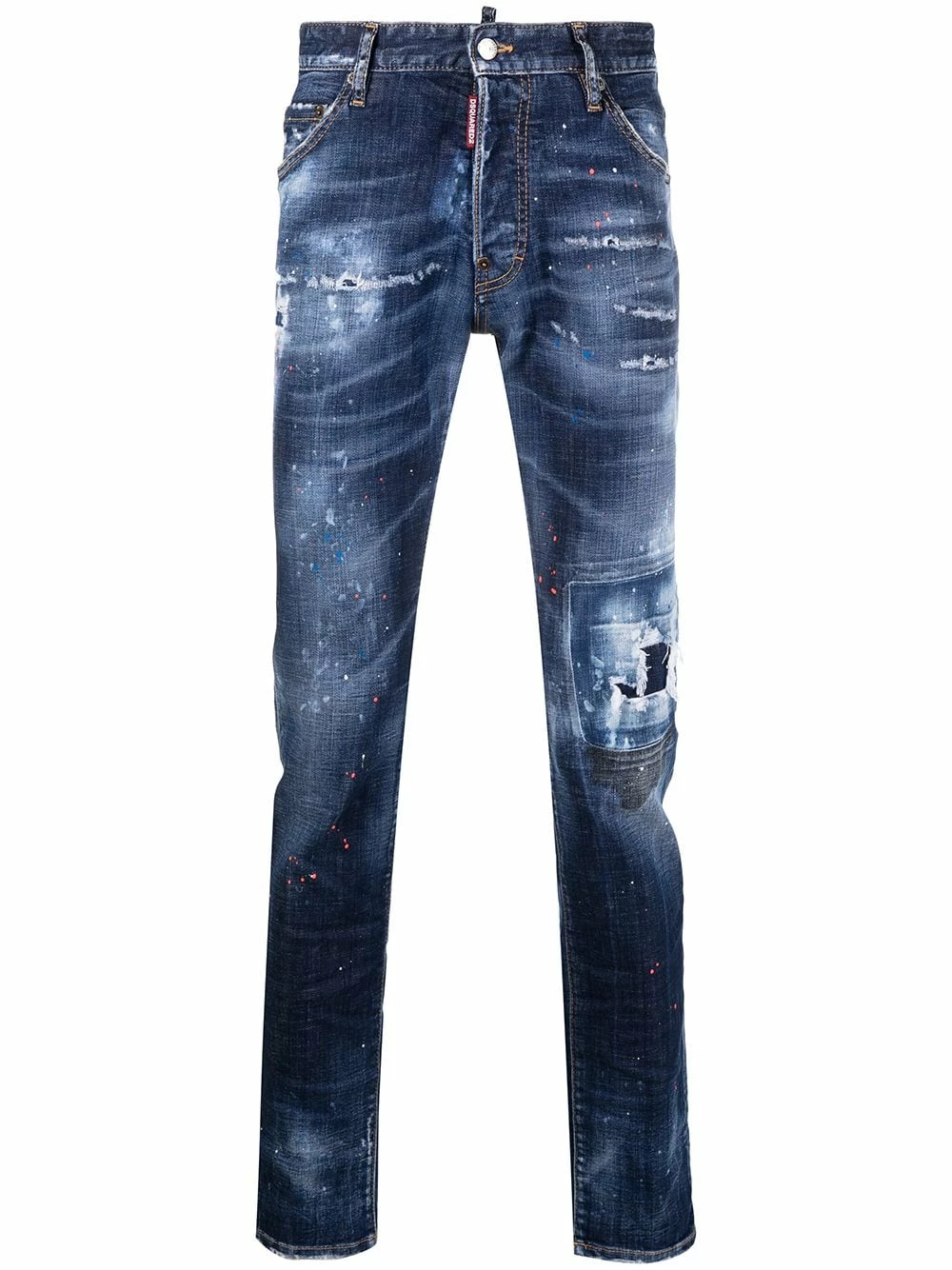 Prix Discount Dsquared2 Jean skinny à effet usé jeans skinny homme 3 Dsquared2 jean skinny à effet usé