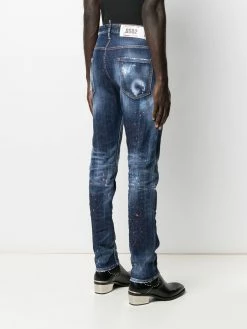 Prix Discount Dsquared2 Jean skinny à effet usé jeans skinny homme 12 Dsquared2 jean skinny à effet usé
