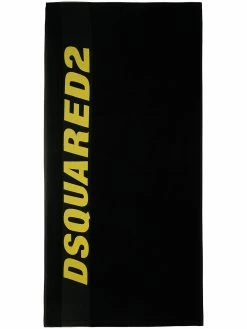 Dsquared2 serviette de plage à logo en jacquard