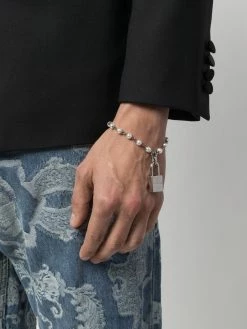 Dsquared2 bracelet Lock Yourself à breloque cadenas