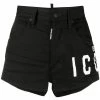 Prix Affortable Dsquared2 Short à logo imprimé shorts en jean femme 2 Dsquared2 short à logo imprimé