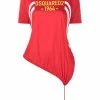 Dsquared2 t-shirt à ourlet asymétrique