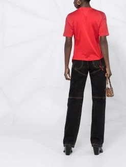 Dsquared2 T shirt à ourlet asymétrique Réduction t-shirts & jerseys femme 11 Dsquared2 t-shirt à ourlet asymétrique