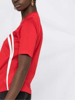 Dsquared2 T shirt à ourlet asymétrique Réduction t-shirts & jerseys femme 10 Dsquared2 t-shirt à ourlet asymétrique