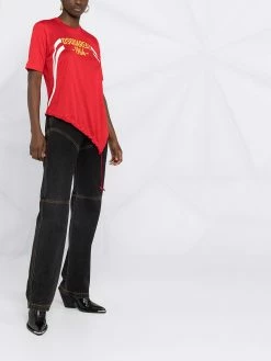 Dsquared2 T shirt à ourlet asymétrique Réduction t-shirts & jerseys femme 13 Dsquared2 t-shirt à ourlet asymétrique