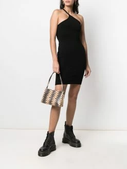 Dsquared2 robe courte à bretelle asymétrique