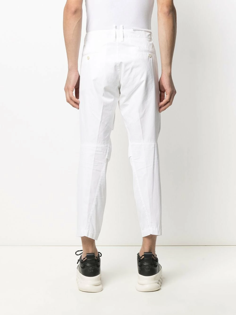 Dsquared2 Pantalon chino fuselé court En promotion homme 6 Dsquared2 pantalon chino fuselé court