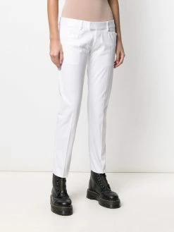 Dsquared2 pantalon slim fuselé à taille basse