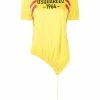 Dsquared2 t-shirt à logo imprimé asymétrique