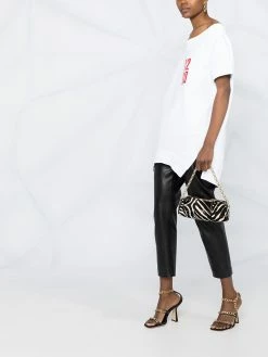 Dsquared2 sweat à logo imprimé et manches courtes