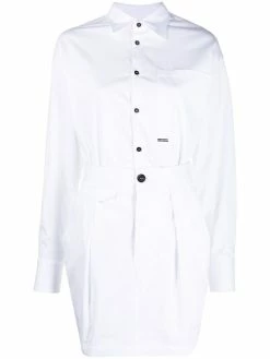 Dsquared2 robe courte à empiècement contrastant