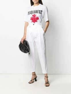 Dsquared2 pantalon cigarette à pinces