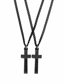 Dsquared2 collier Ă pendentif croix