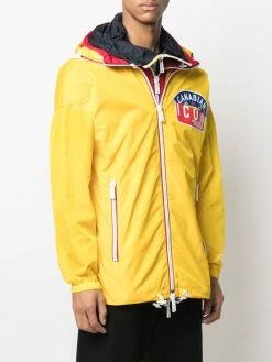 Dsquared2 Veste à effet superposé Prix Abordable vestes à capuche homme 9 Dsquared2 veste à effet superposé