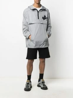 Dsquared2 coupe-vent à logo imprimé