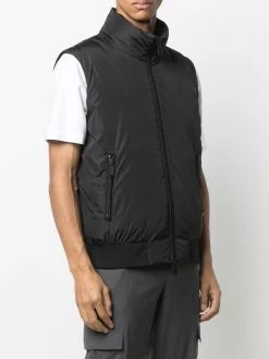 Vendre Dsquared2 Gilet matelassé à logo imprimé gilets & vestons homme 9 Dsquared2 gilet matelassé à logo imprimé