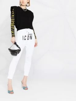 Dsquared2 pantalon de jogging à logo Icon imprimé