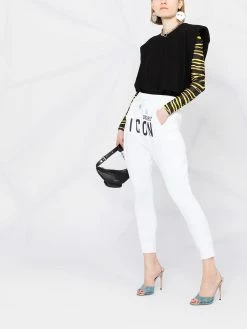 Dsquared2 pantalon de jogging à logo Icon imprimé