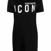 Dsquared2 robe à logo imprimé