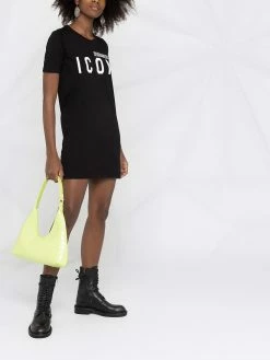 Dsquared2 robe à logo imprimé